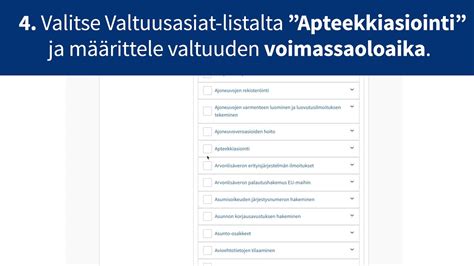 suomi.fi valtuudet veroasioiden hoito